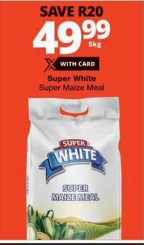 SUPER WHITE Super Maize Meal