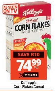 Kellogg's Corn Flakes Cereal