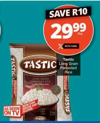 Tastic Long Grain Parboiled Rice