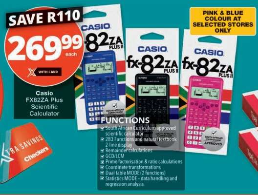 Casio FX82ZA Plus Scientific Calculator
