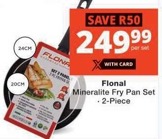 Flonal Mineralite Fry Pan Set