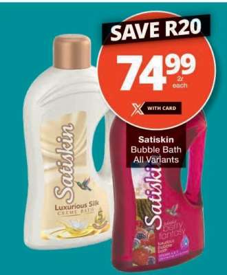 Satiskin Bubble Bath