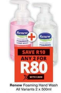 RENEW FOAMING HAND WASH