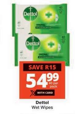 Dettol Wet Wipes