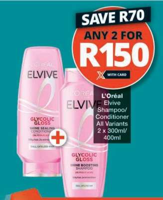L'Oreal Elvive Shampoo / Conditioner