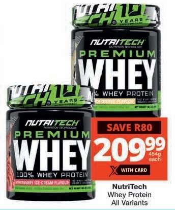 NutriTech Whey Protein