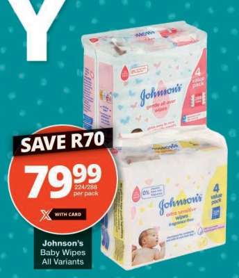 Johnson's Baby Wipes