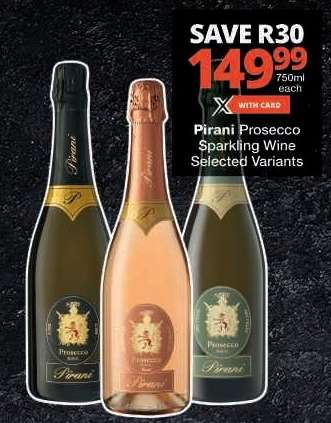 Pirani Prosecco Sparkling Wine