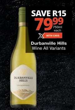 Durbanville Hills Wine