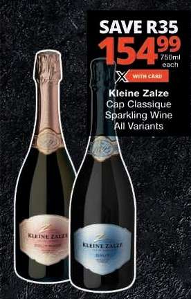 Kleine Zalze Cap Classique Sparkling Wine