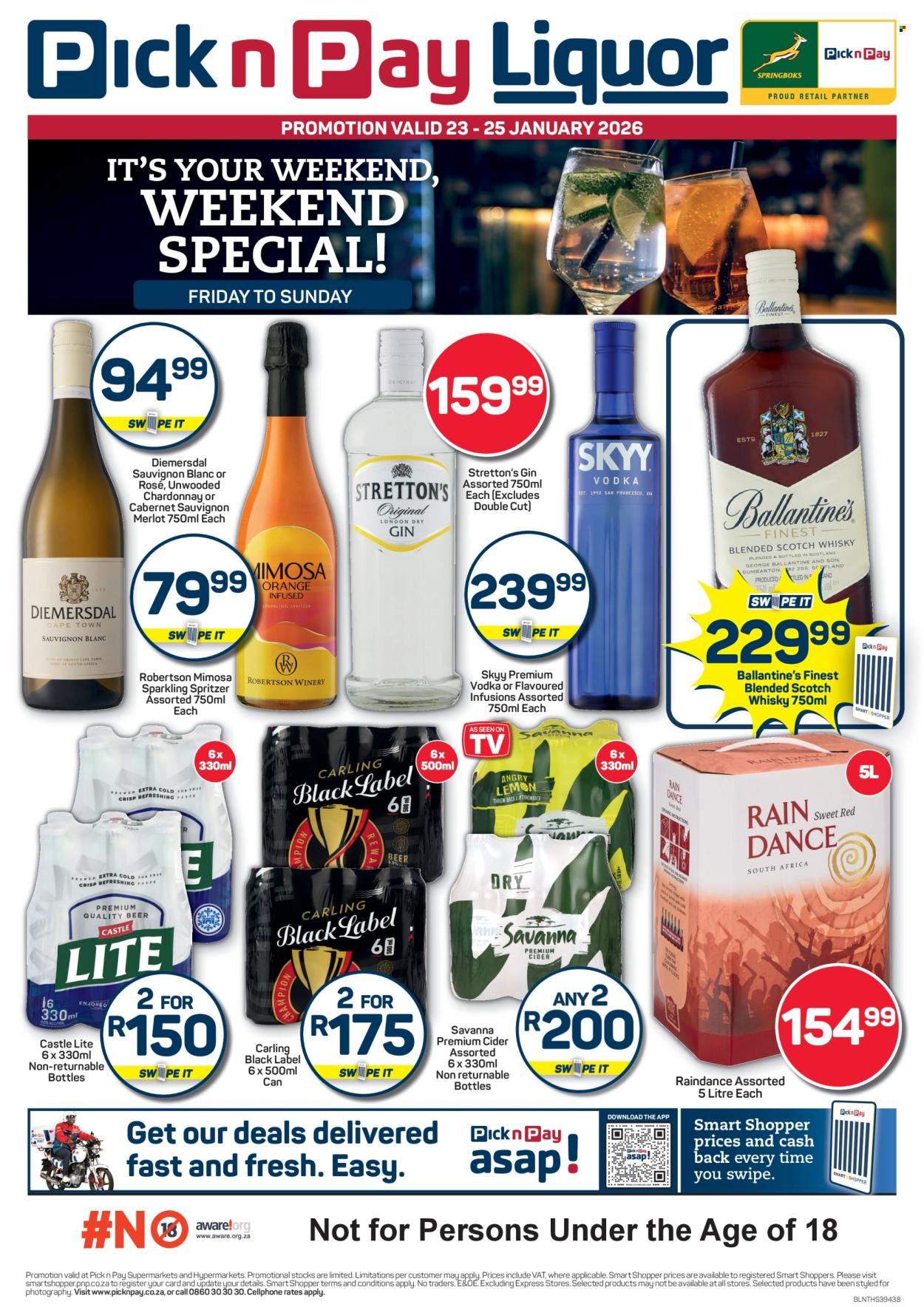 Pick n Pay specials - 23/01/2026 - 25/01/2026. Page 1
