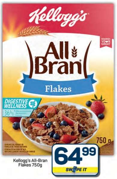 Kellogg's All Bran Flakes-750g