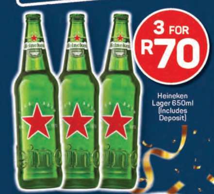 Heineken Lager 650ml
