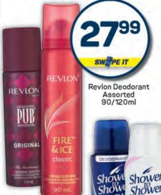 Revlon Deodorant Assorted 90/120ml