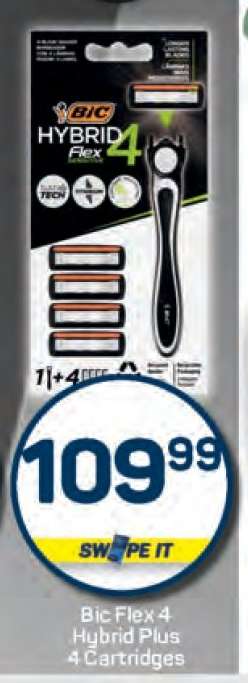 Bic Flex 4 Hybrid Plus 4 Cartridges