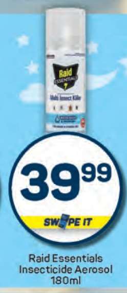 Raid Essentials Insecticide Aerosol 180ml