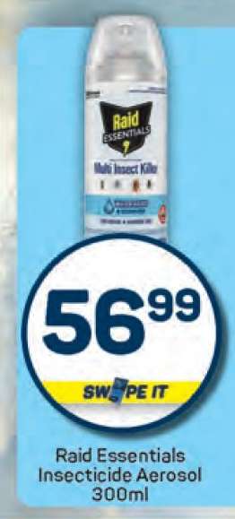 Raid Essentials Insecticide Aerosol 300ml
