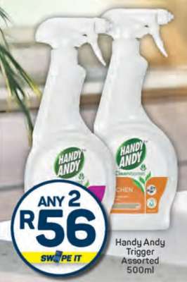 Handy Andy Trigger Assorted 500ml