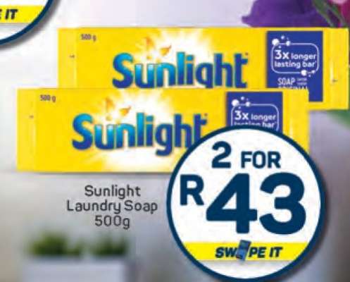 Sunlight Laundry Soap 500g
