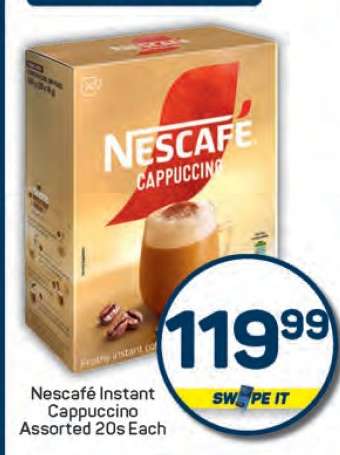Nescafé Instant Cappuccino Assorted 20s Each
