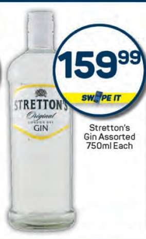 Stretton's Gin Assorted 750ml Each