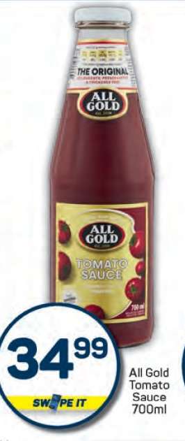 All Gold Tomato Sauce-700ml