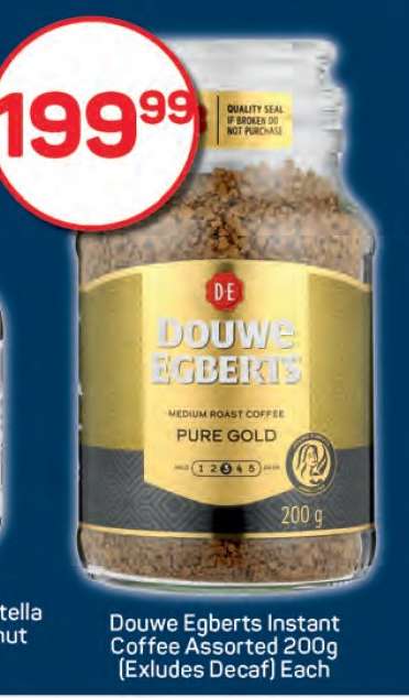 Douwe Egberts Instant Coffee Assorted 200g