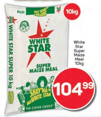White Star Super Maize Meal-10Kg