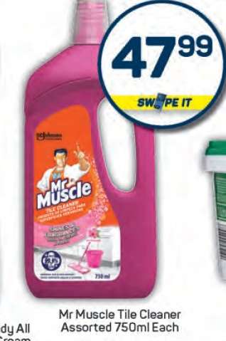 Mr Muscle Tile Cleaner Assorted-750ml Each