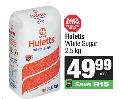 Huletts White Sugar 2.5 kg