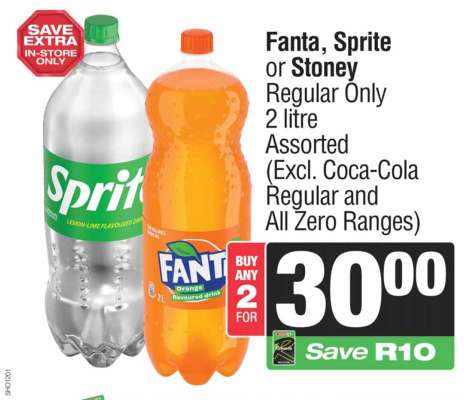 Fanta Sprite or Stoney