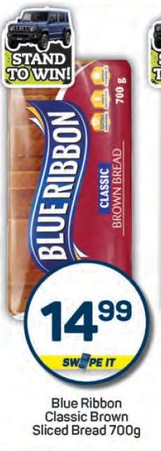 Blue Ribbon Classic
Brown Sliced Bread
700g