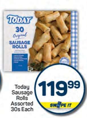 TODAY Sausage Rolls