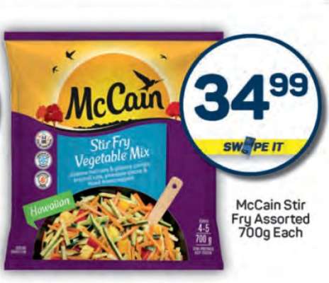McCain Stir Fry Assorted 700g Each