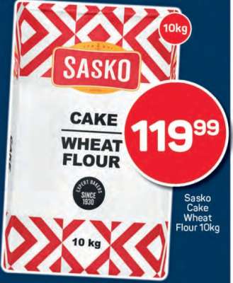 Sasko Cake Wheat Flour 10kg