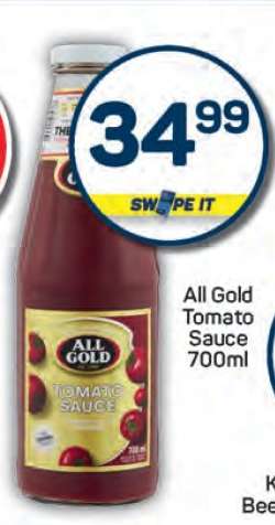 All Gold Tomato Sauce-700ml