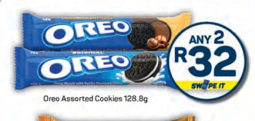 Oreo Assorted Cookies 128.8g