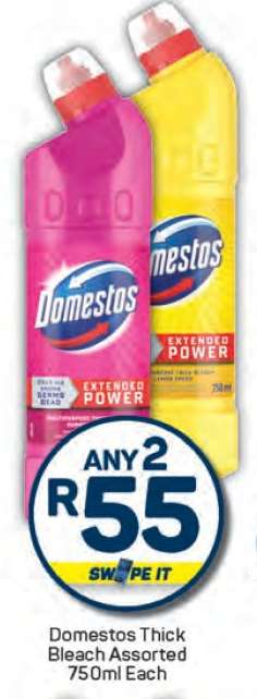 Domestos Thick Bleach Assorted
