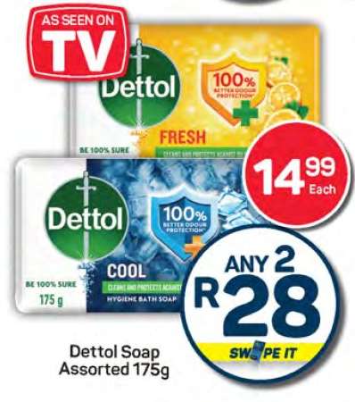 Dettol Soap Assorted 175g