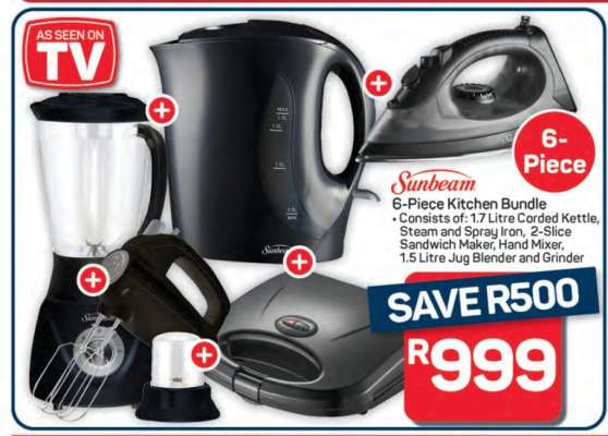 Sunbeam 6-Piece Kitchen Bundle