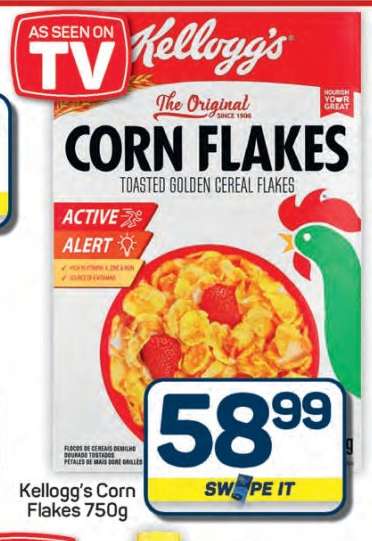 Kellogg's Corn Flakes-750g