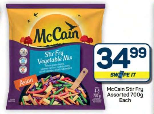 McCain Stir Fry Assorted 700g