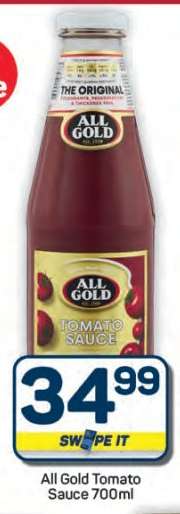 All Gold Tomato Sauce-700ml