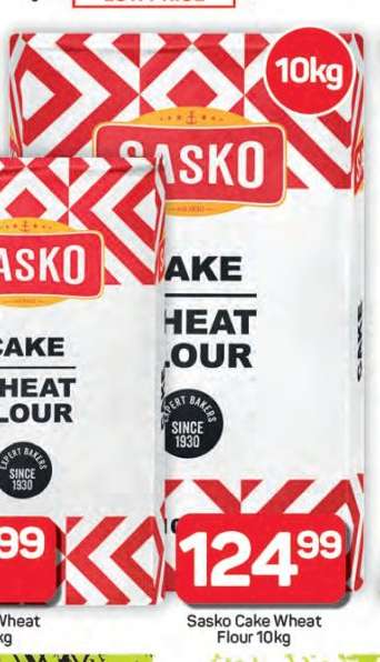 Sasko Cake Wheat Flour 10kg