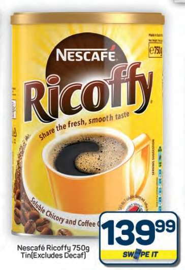 Nescafé Ricoffy 750g Tin