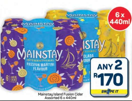 Mainstay Island Fusion Cider Assorted