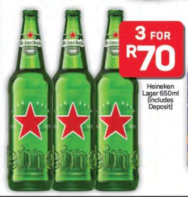Heineken Lager 650ml