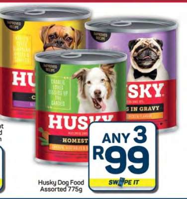 Husky Dog Food Assorted 775g