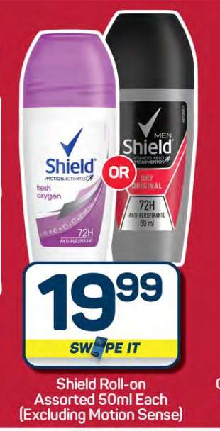 Shield Roll On Assorted-50ml Each