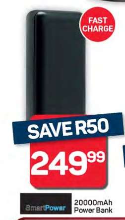 SmartPower 20000mAh Power Bank